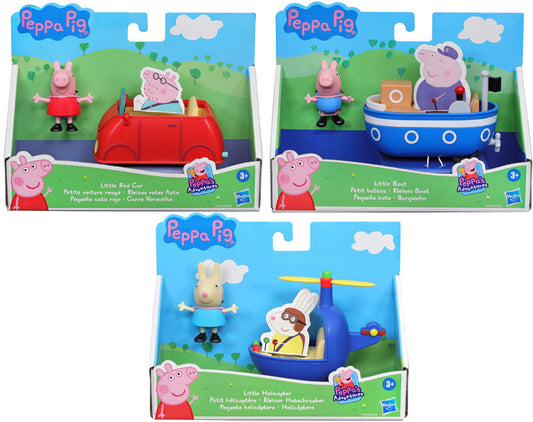 דמות פפה פיג מכוניות קטנות PEPPA PIG