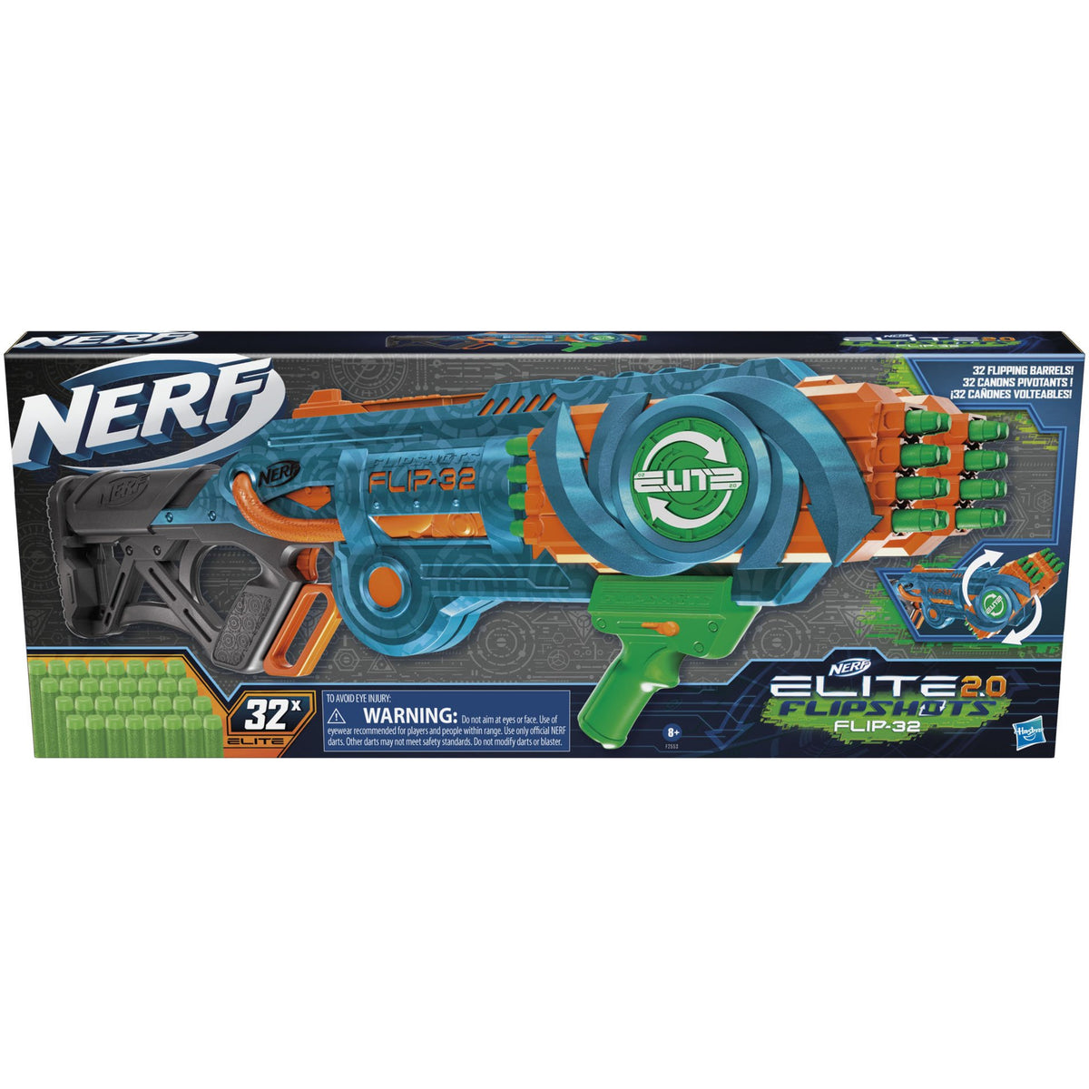 بندقية نيرف فليب إيليت 32 سهم NERF