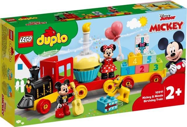 לגו דופלו רכבת יומולדת למיקי ומיני 10941