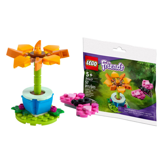 לגו חברות שקית פרח ופרפר 30417