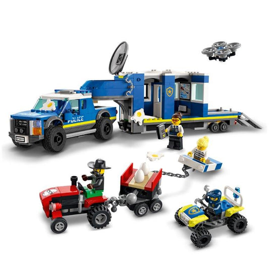לגו סיטי משאית פיקוד משטרתית 60315