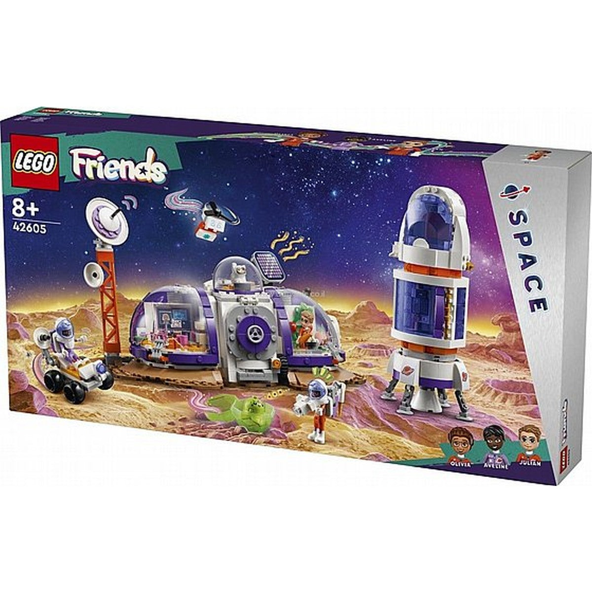 לגו חברות בסיס חלל ורקטה במאדים 42605