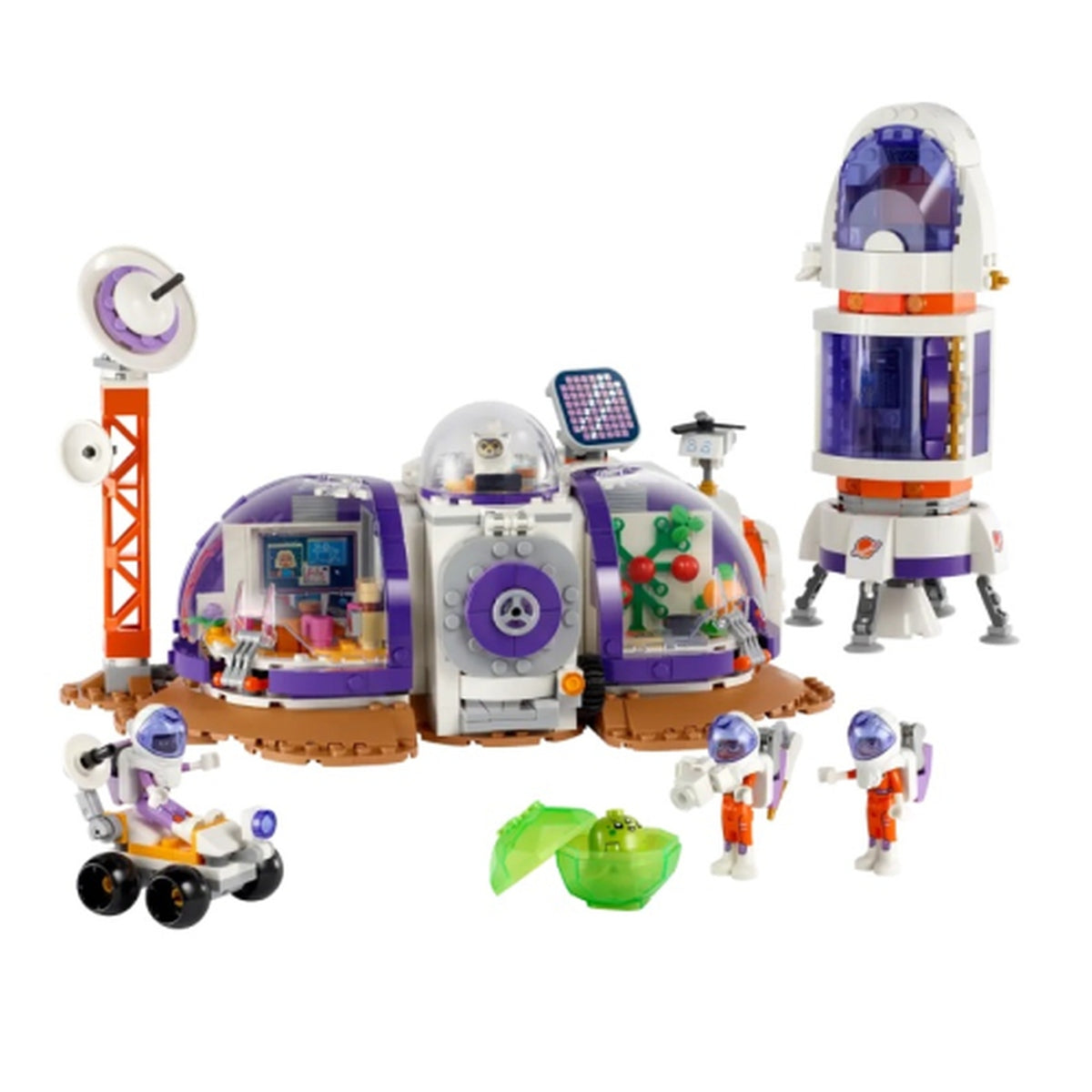 לגו חברות בסיס חלל ורקטה במאדים 42605