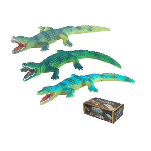 קרוקודיל פלסטיק רך 38 סמ