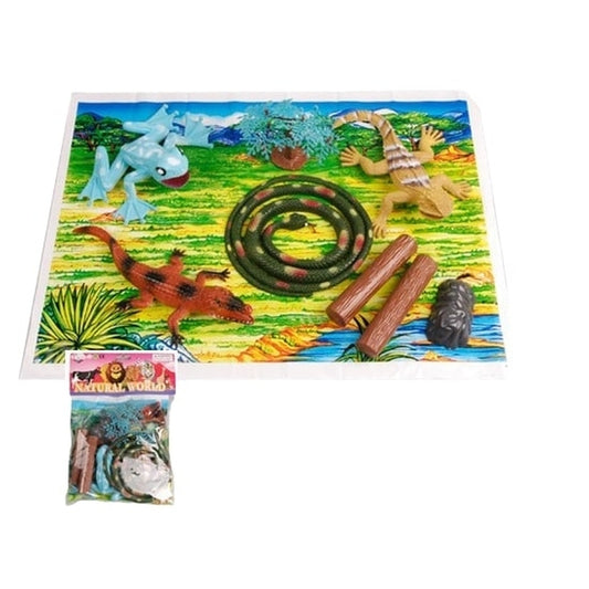 סט זוחלים 9 יח