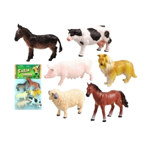סט חיות חווה 6 יח
