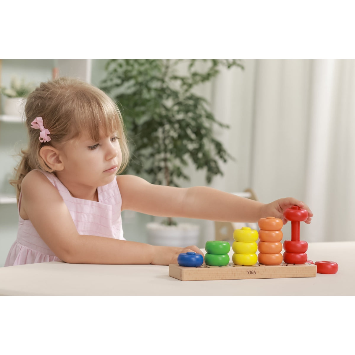 התאמת כמות למספר צעצועי עץ VIGA