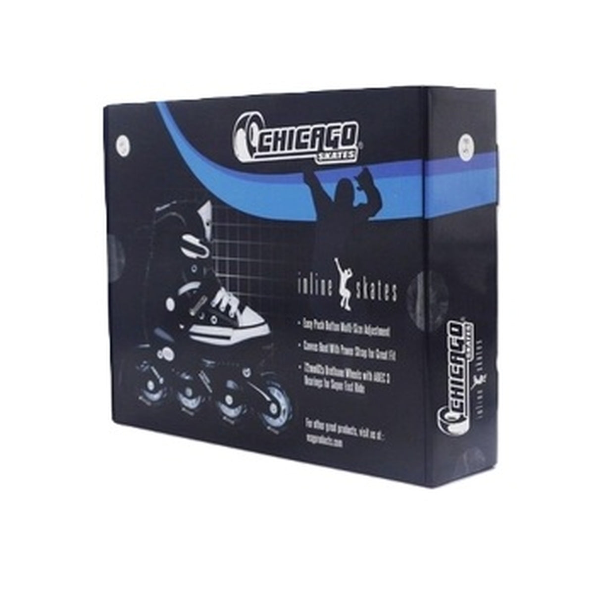 רולר בליידס לילדים לבן - שחור מידה L