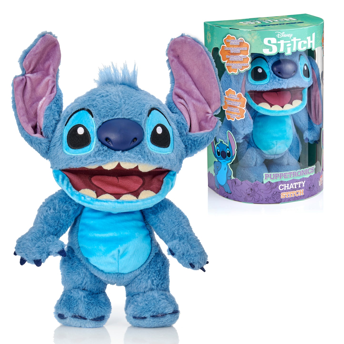 בובת סטיץ מדברת אינטראקטיבית 30 סמ Disney