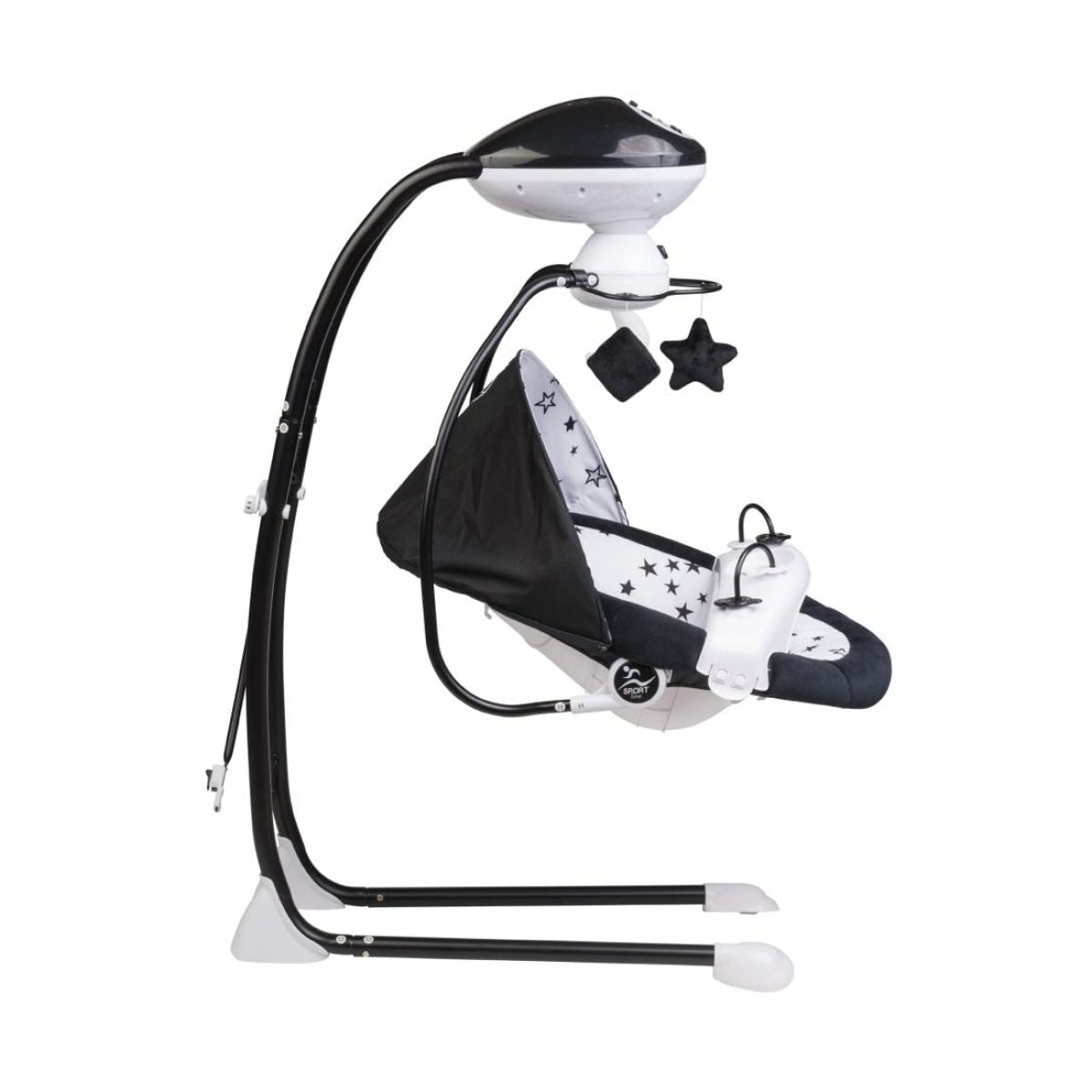 נדנדה STAR מפוארת שחור לבן