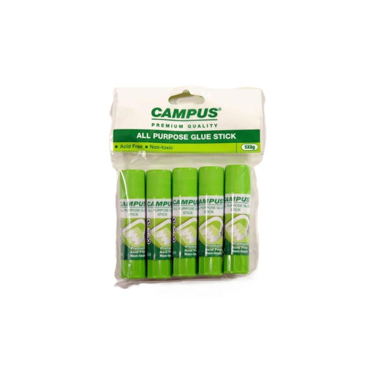 קמפוס דבק סטיק 8 גרם 5X