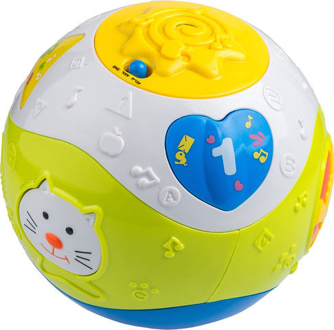 כדור מעודד זחילה דובר עבריתאנגלית SMART KIDS