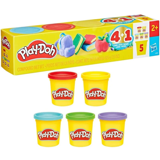 פליידו מילוי 5 צבעים קלאסי