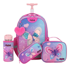 Orthopedic butterfly pink set