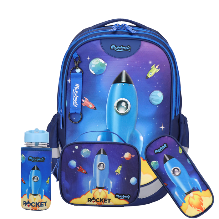 Orthopedic Moon Landing Blue Set