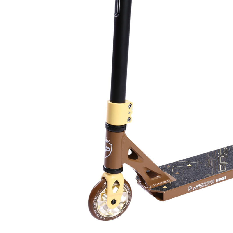 Stunt Scooter LEO PRO S6 Black Brown