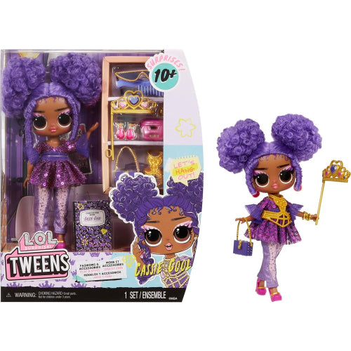 בובת אופנה לול טווינס - סגולה