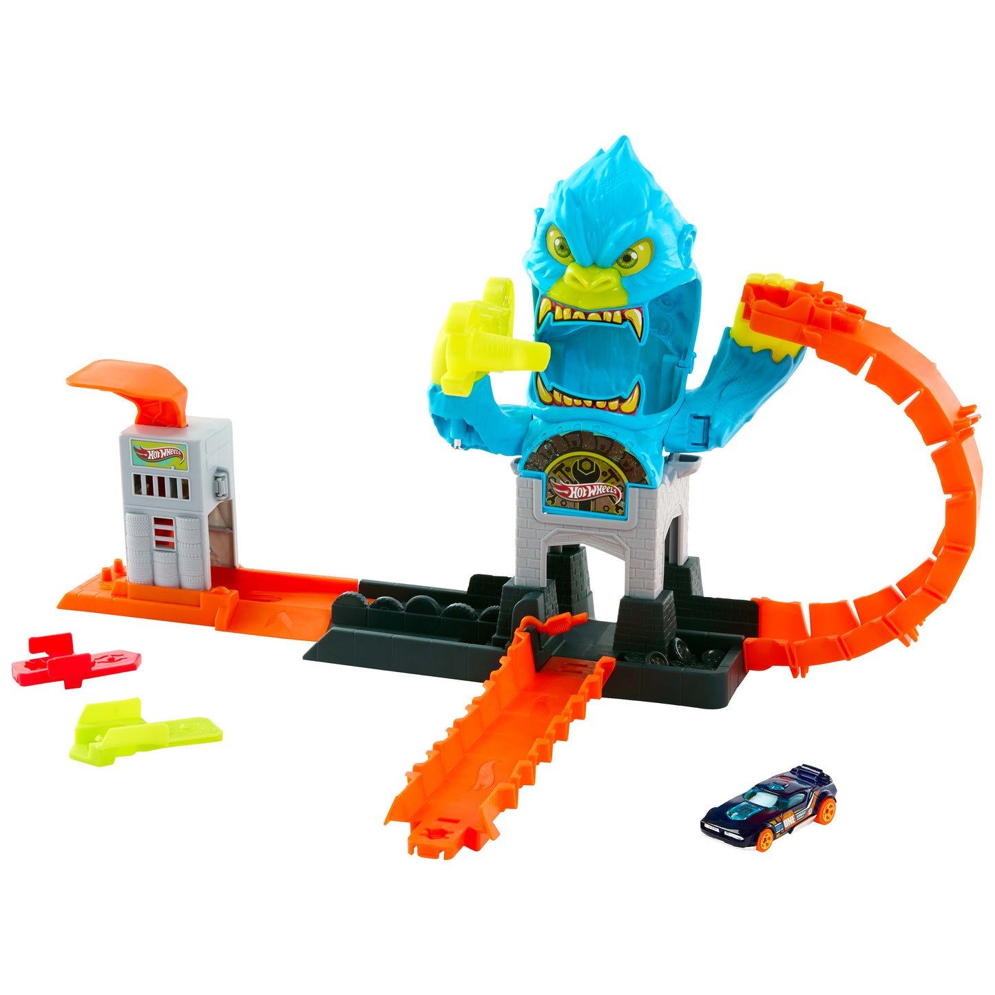 Hot Wheels Gorilla Attack Track Set Including Car