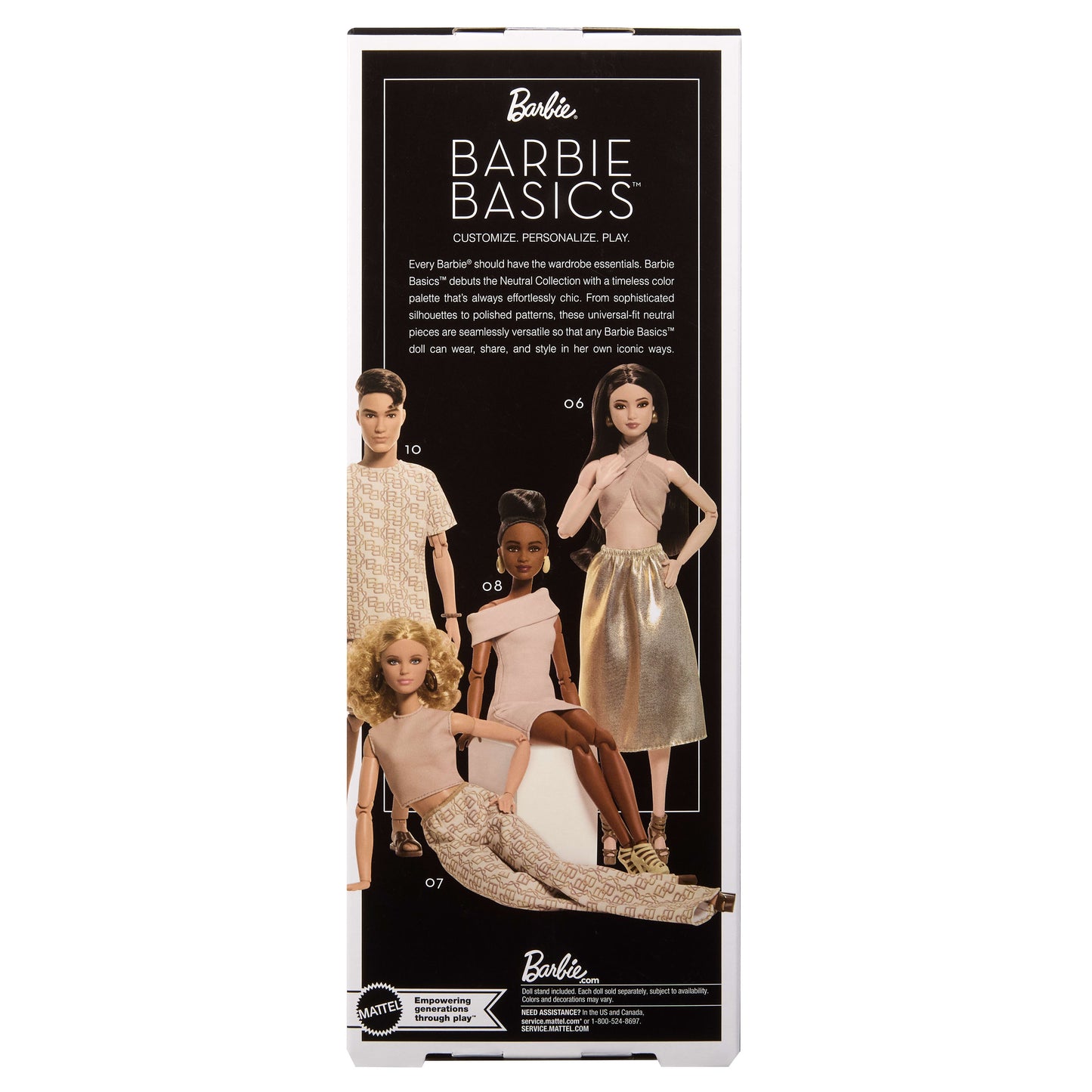 Barbie Collector Fashion Model Brunette Doll (3)