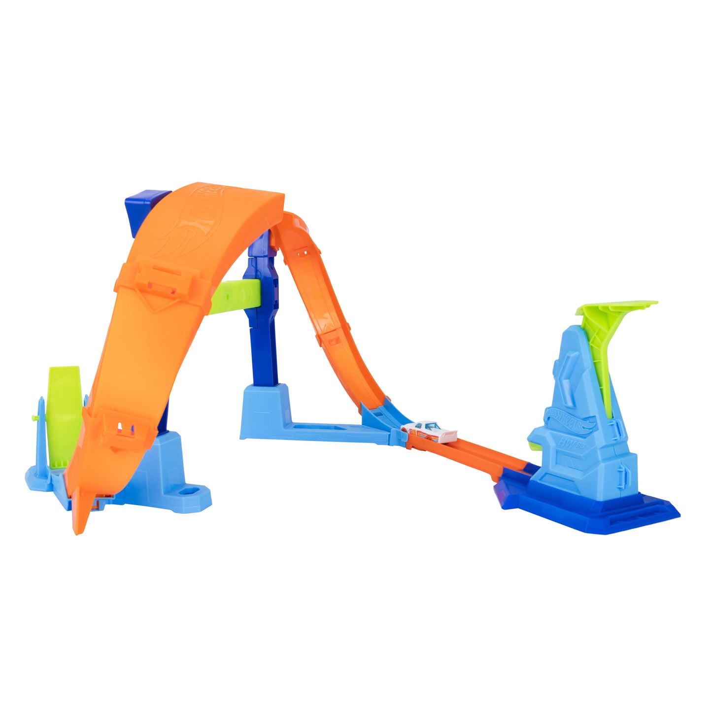Hot Wheels Stunt Track Screw Jump Championship Includes Car
