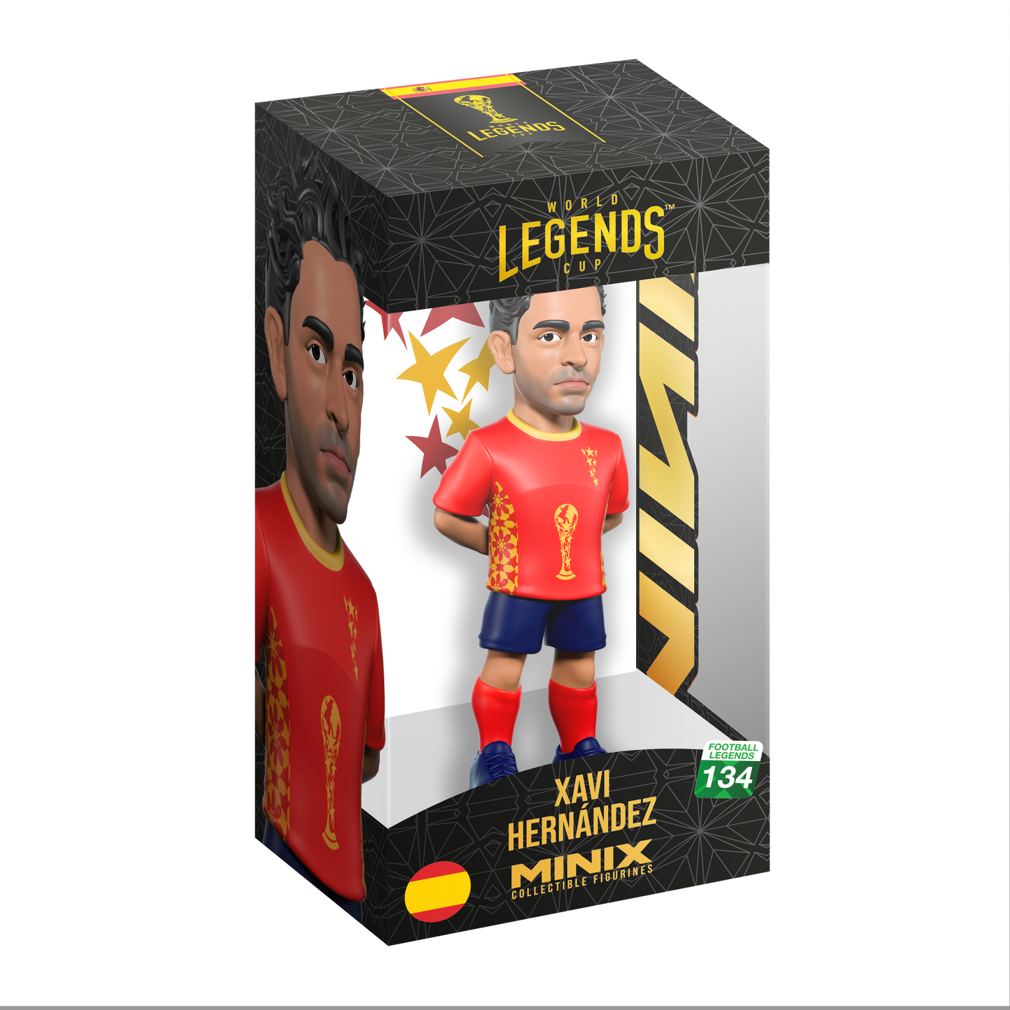 Minix - Xavi Hernandez in Spain's Kit