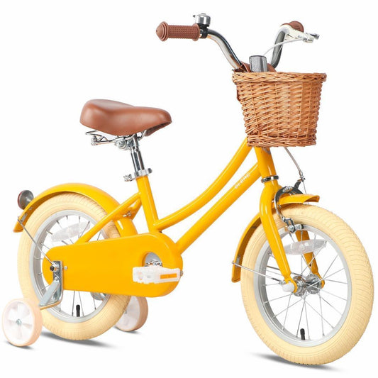 16" Vintage Yellow Assembled Bicycle