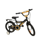 אופניים 16 BMX צהוב שחור מורכב