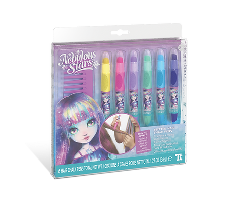 Nebulous hair colors