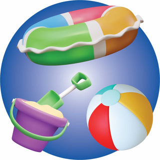 חצר וים