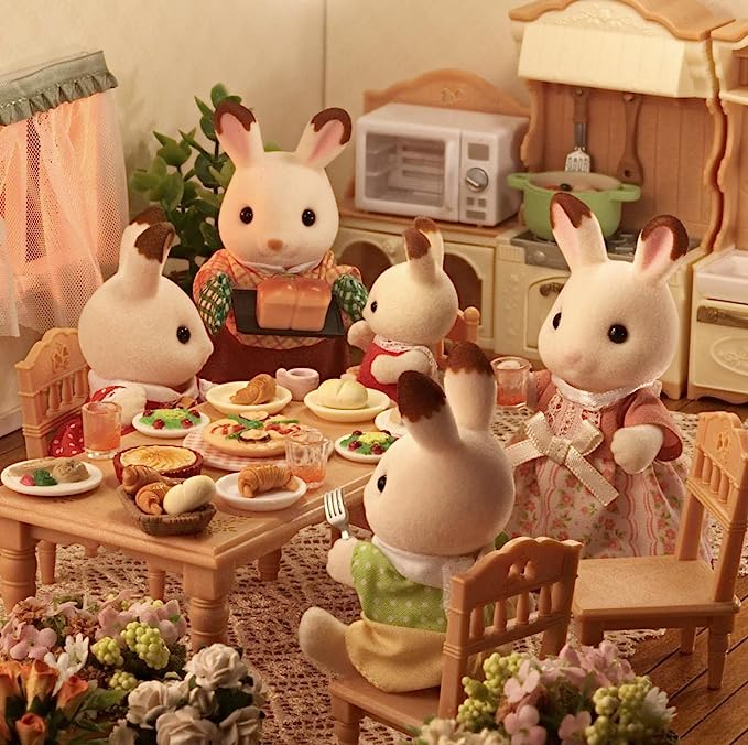 Sylvanian Families - Chocolate Rabbit Family