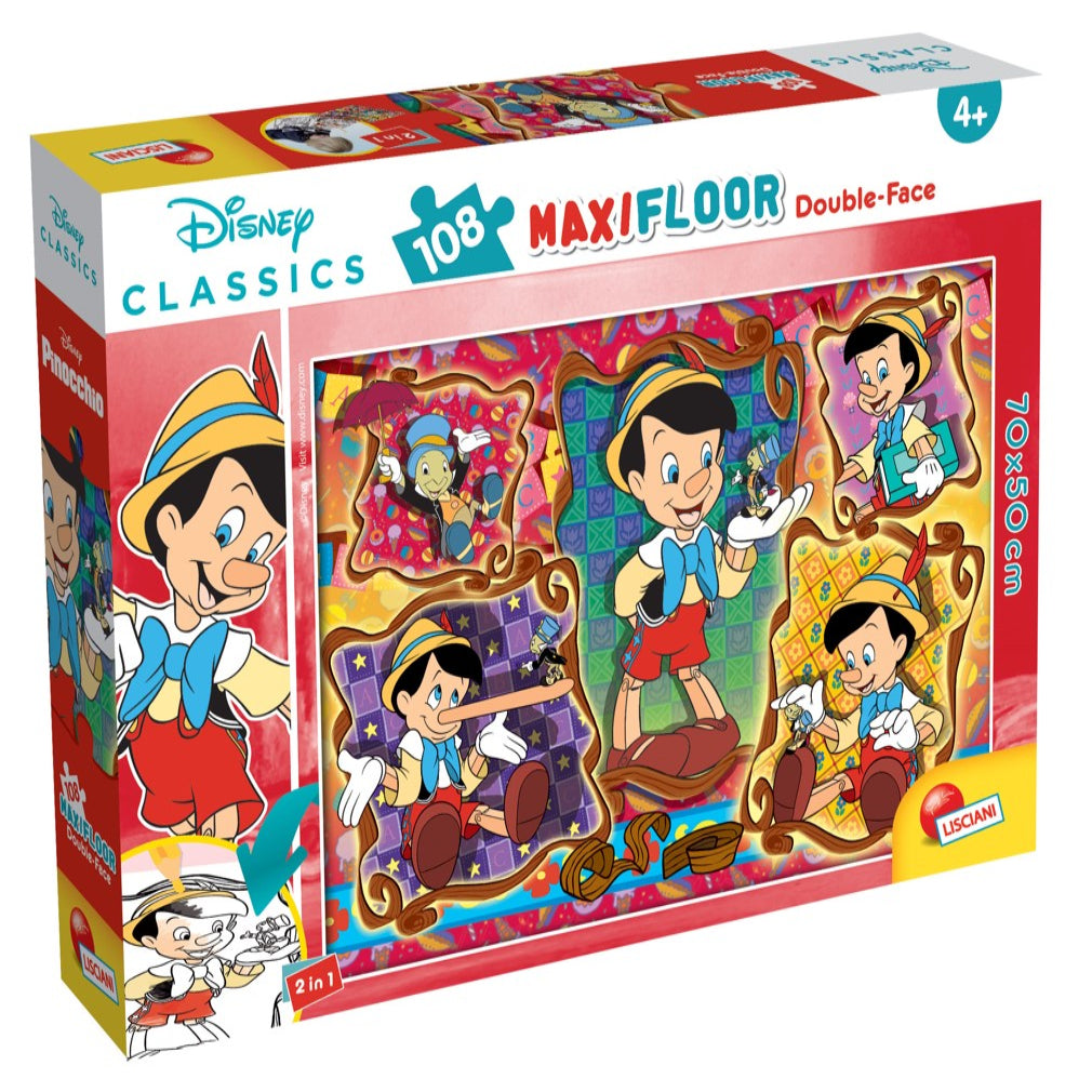 Pinocchio 108 Piece Floor Puzzle