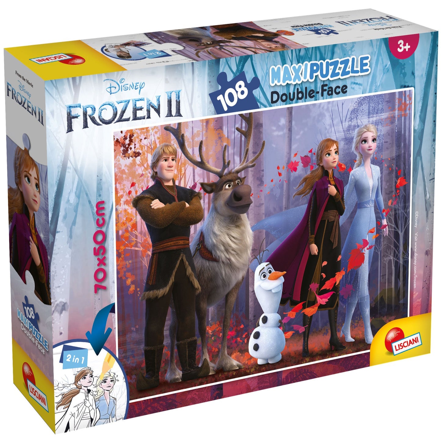 Floor Puzzle 108 Pieces Frozen 2