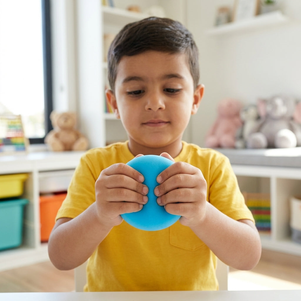 3-pack of stretchable squeeze balls
