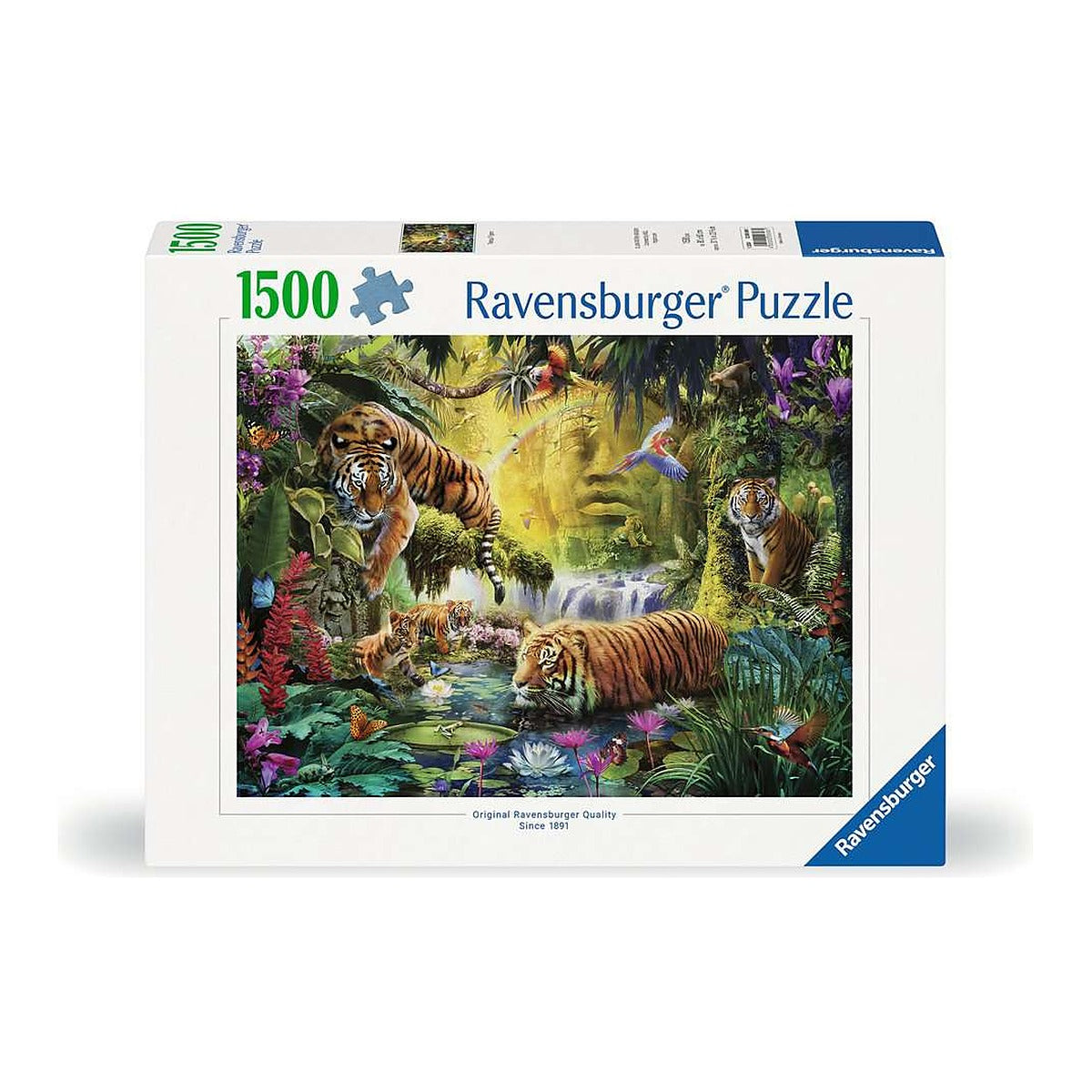 פאזל 1500 חל' - טייגרים בג'ונגל